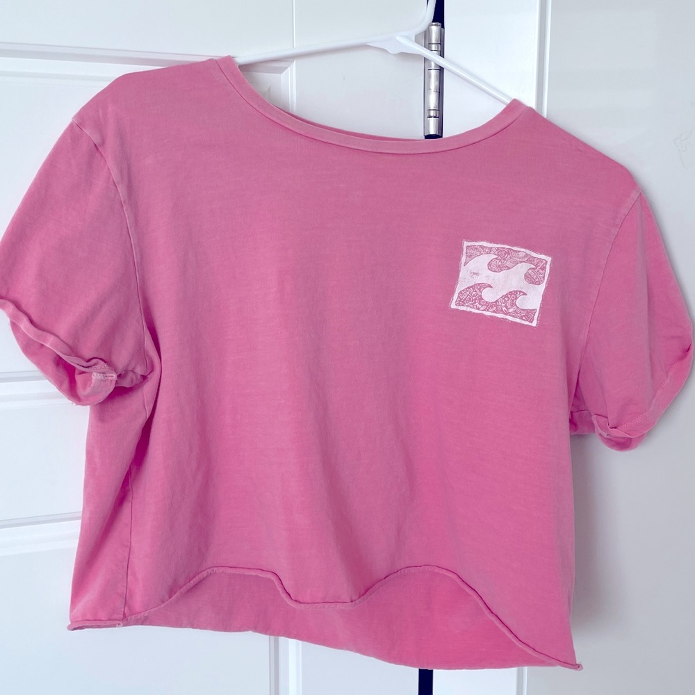 Billabong Light Pink Wave Tee
